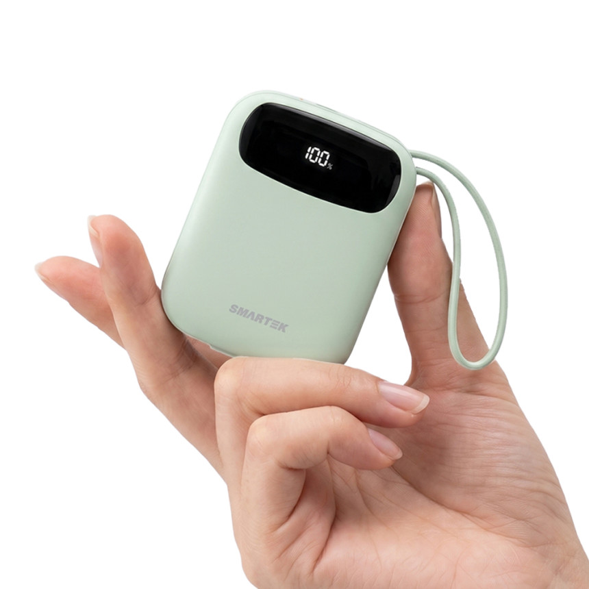 스마텍 보조배터리 고속충전 10000mAh 초경량 여행용 기내반입 사진 2