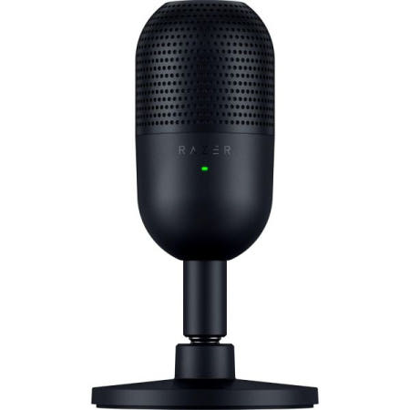 [해외]Razer 세이렌 V3 미니 USB 마이크 콘덴서 - 슈퍼카디오이드 픽업 패턴 탭 음소거 Black