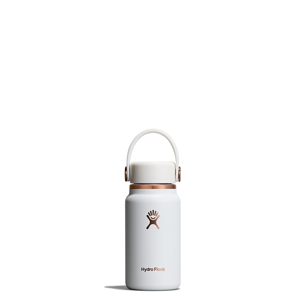 하이드로 플라스크 200ml 마이크로 미니 텀블러 아크 초크 화이트 - 상품 이미지