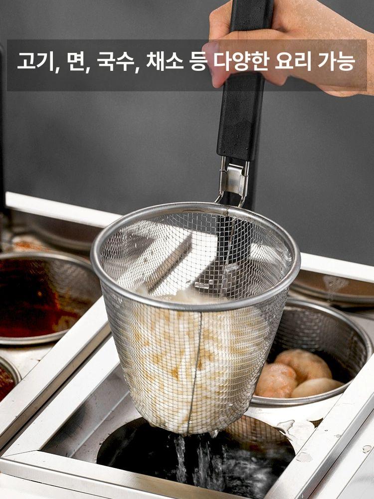 업소용 면삶는기계 2구 해면기 국수 스파게티 면탕기 조리 주방용품 - 상세 이미지 4