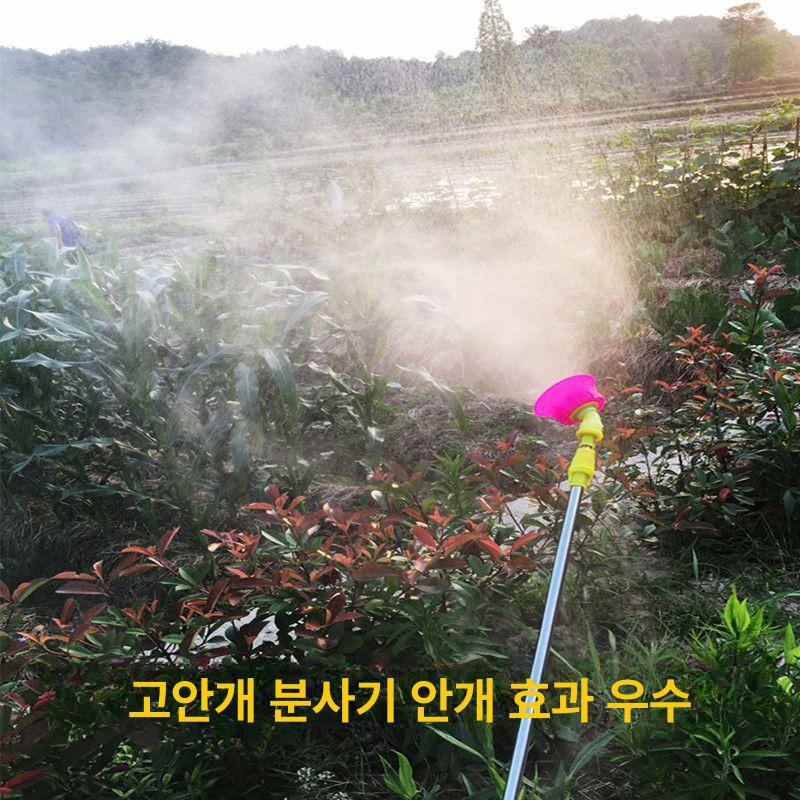 무선 충전식 분무기 대용량 리튬배터리 고압 살포기 정원 과수원 세차용 - 상세 이미지 4