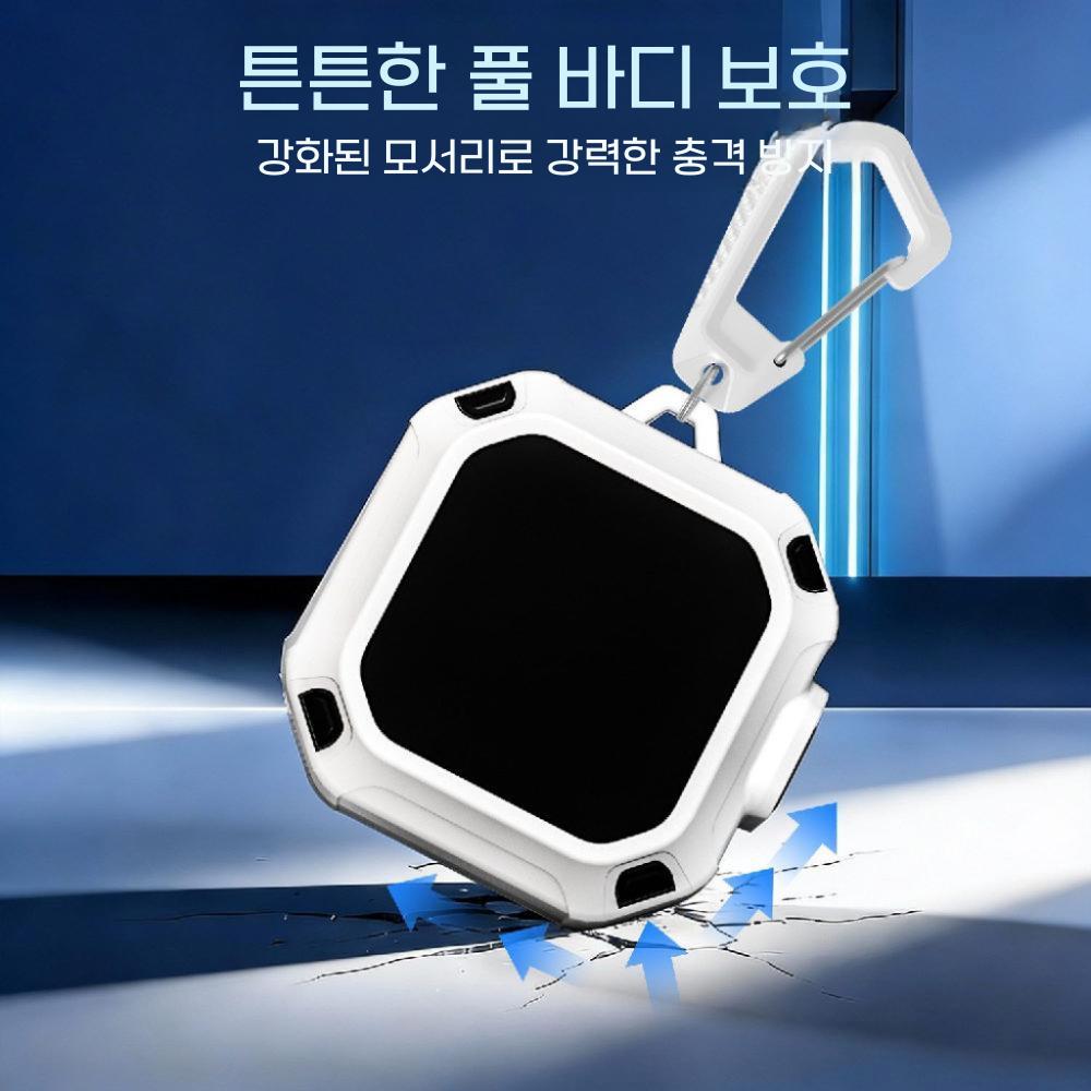 갤럭시 버즈4 프로 케이스 자석 버클 하드 범퍼 커버 후크 고리 - 상세 이미지 3