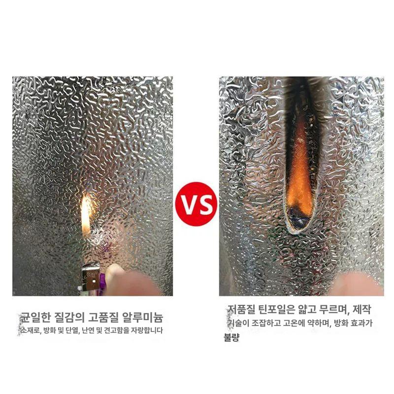주방방열판 가림막 기름 방수 렌지 단열 패드 차단 업소용 오염방지 - 상세 이미지 3