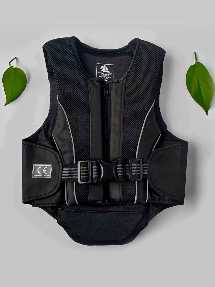승마 보호조끼 통기성 안전조끼 프로텍터 장비 스포츠 라이딩 충격보호 훈련 블럭형 - 상세 이미지 2