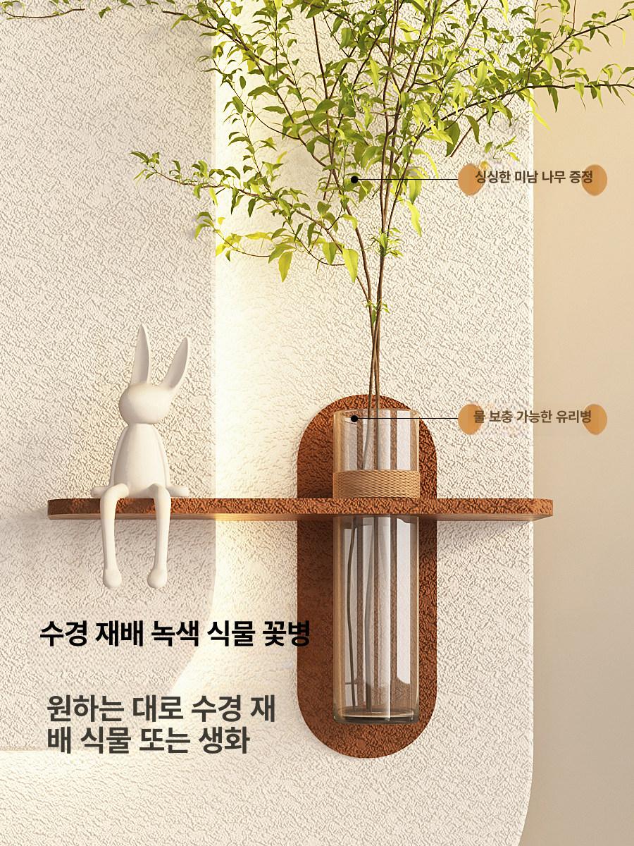 식물조명액자 입체 벽면 장식 카페 인테리어 거실 현관 조명액자 - 상세 이미지 3