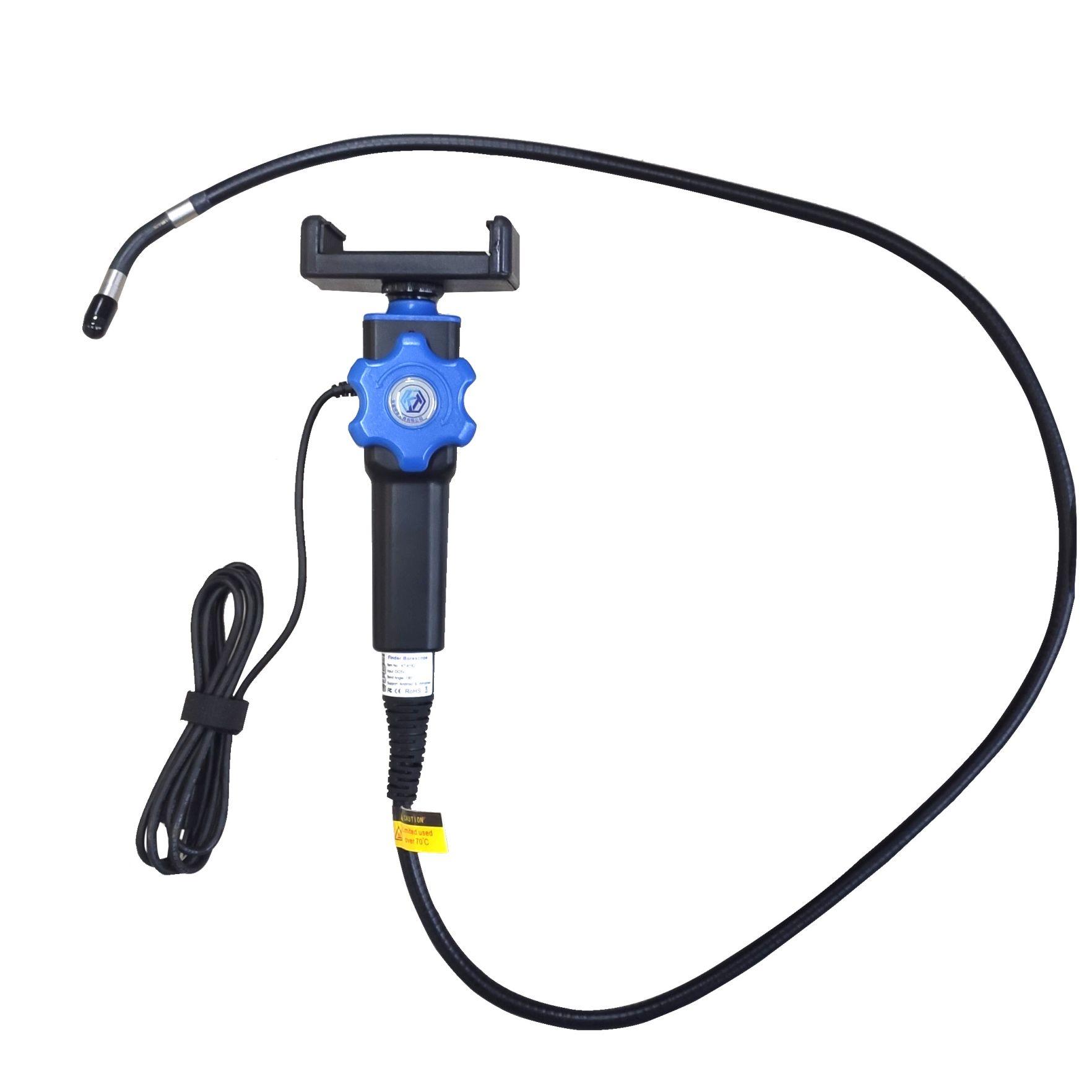 배관 누수 탐지 산업용 굴절 카메라 고화질 정비 케이블 핸드폰 연결 화소 - 상세 이미지 3