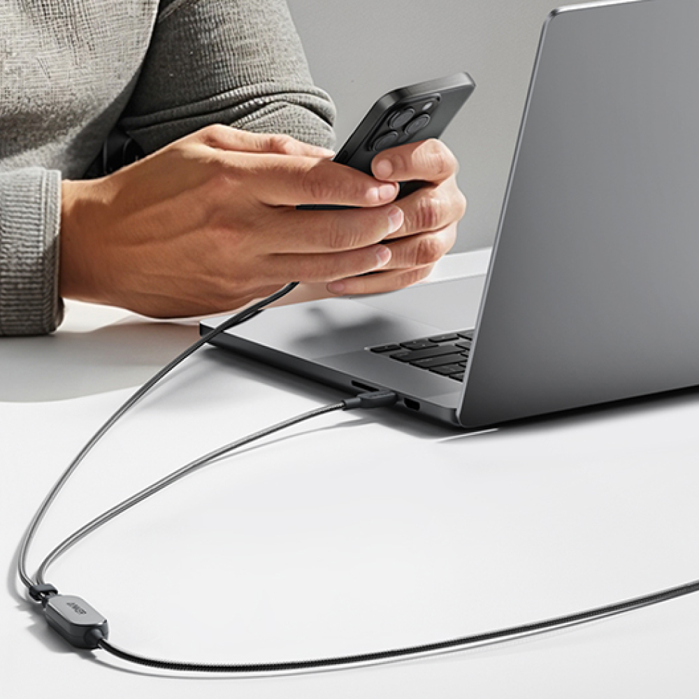 앤커 USB-C to C 140W 2-in-1 케이블 A8895 - 상세 이미지 4