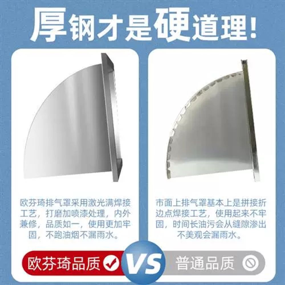 덮개 사각환풍구 통풍 외부 배출 배기구 환기구 업소용 커버 메시 벤틸레이터 주방 - 상세 이미지 3