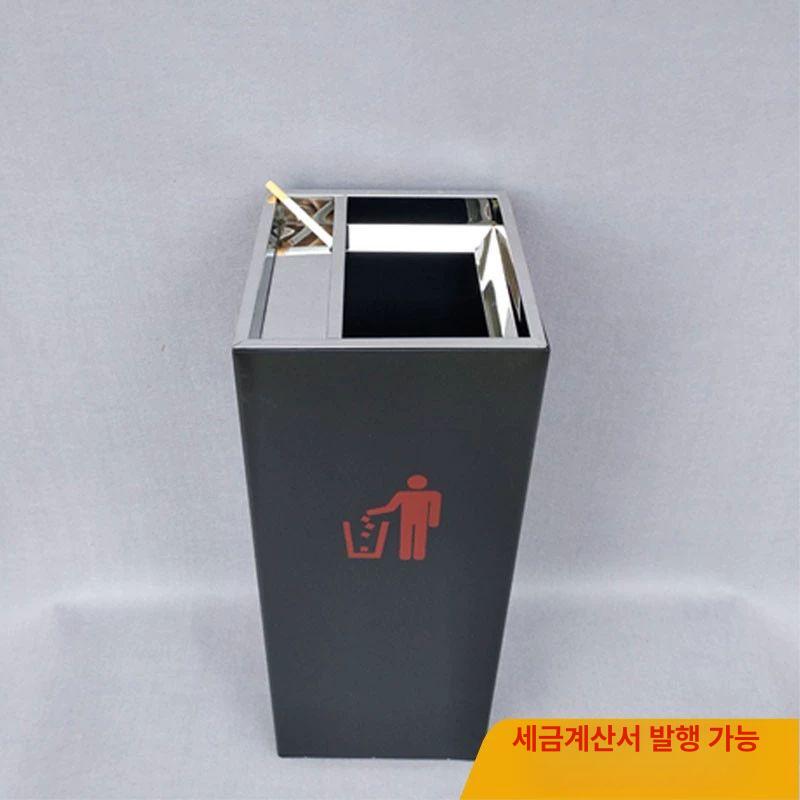 스테인레스 업소용사각휴지통 사무실용 쓰레기통 업소용휴지통 페달 스윙 재활용 - 상세 이미지 2