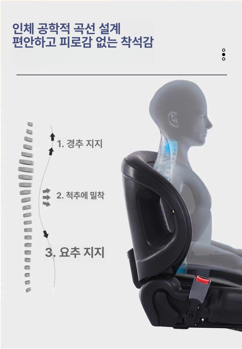 중장비 운전석의자 지게차 농기계 팔걸이 쿠션 등받이 시트 교체용 좌석 - 상세 이미지 2