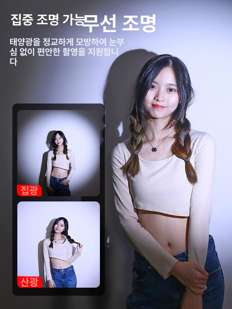 촬영용 led 스포트라이트 백라이트 무대 조명판 실내 스튜디오 - 상세 이미지 4