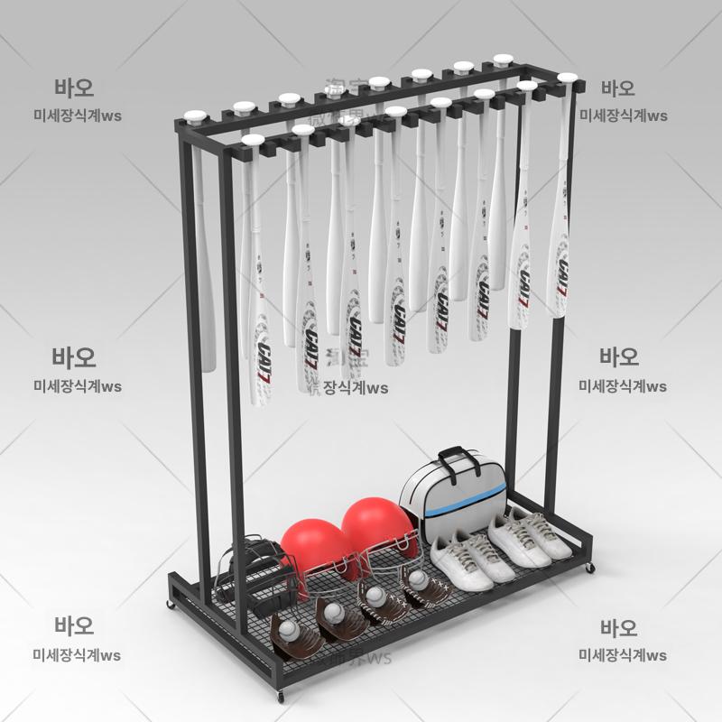 야구방망이 거치대 정리 홀더 야구배트 보관함 걸이 받침대 수납함 야구용품 야구장비 - 상세 이미지 2