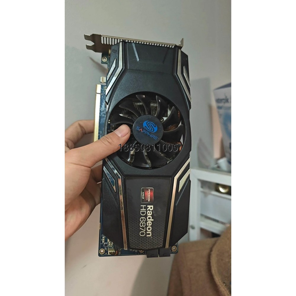 HD6870 6870 와이어 679184 R9290X 이어 냉각 비디오 - 상세 이미지 2