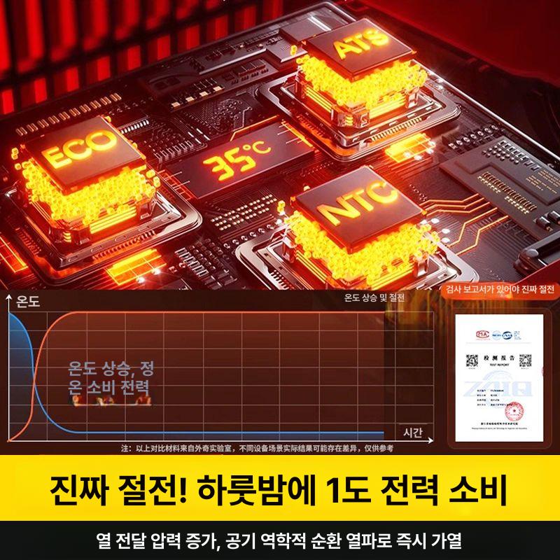 초소형 벽걸이 히터 열풍기 욕실 화장실 미니 온풍기 버튼 - 상세 이미지 3