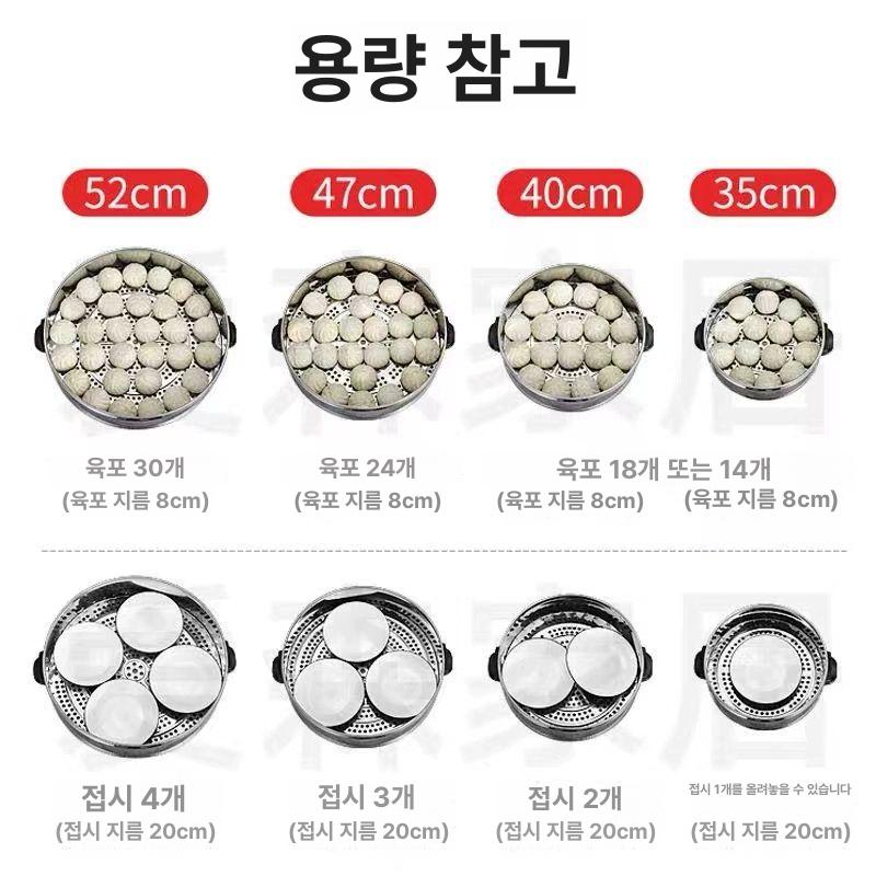 업소용 대형 전기 찜기 호빵 만두 찐기 식당 주방 딤섬 조리용 보온 스테인리스 - 상세 이미지 2