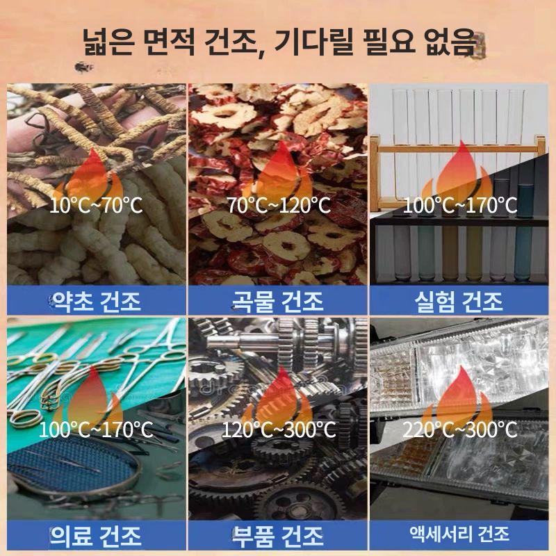 실험실 열풍 건조기 소형 챔버 발아 장비 연구용 테스트 오븐 도구 - 상세 이미지 4