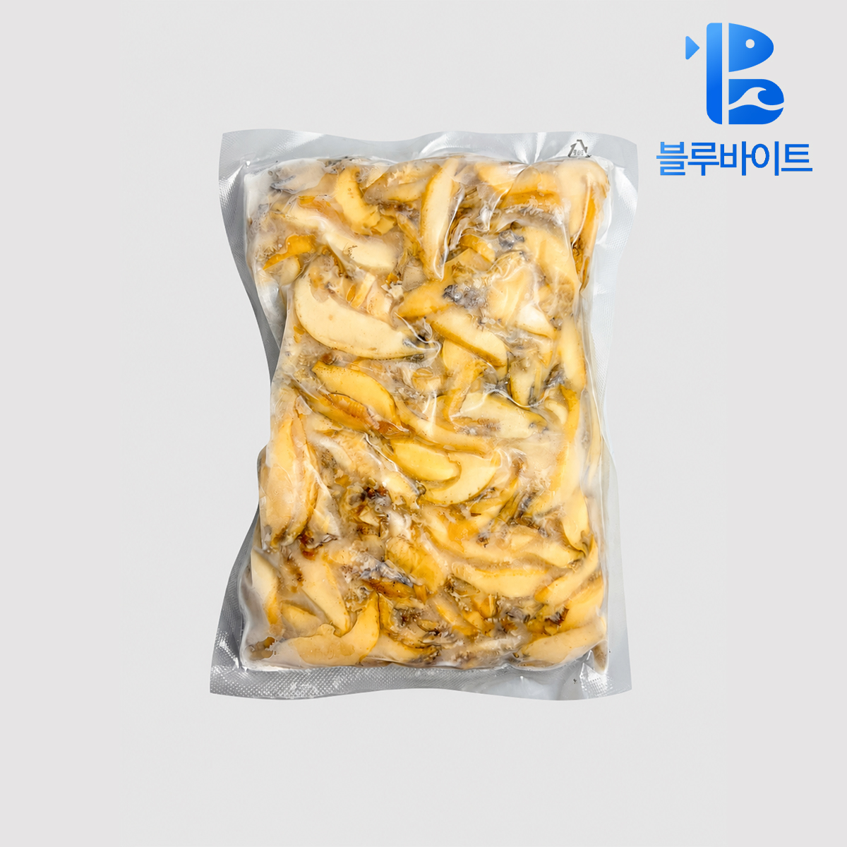 완도 자숙 전복 슬라이스 슬라이스 500g 냉동 순살 손질전복 전복살 - 상품 이미지