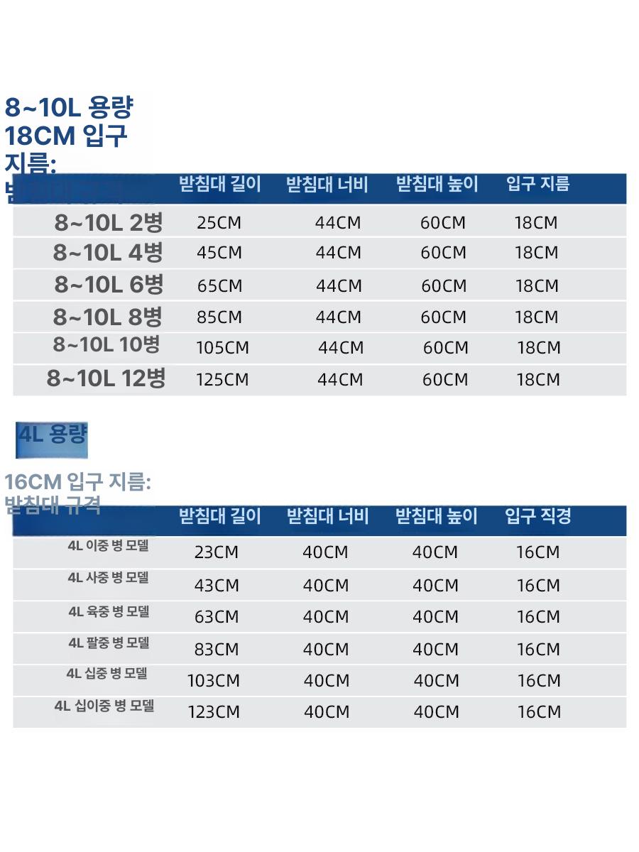 가스실린더 안전 보관 거치대 카트 산업용 대형 저장 홀더 수납 지지대 - 상세 이미지 4