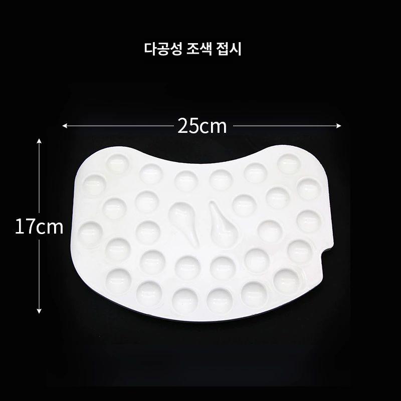 치과 포세린 컬러링 도자기 파레트 팔레트 믹싱 트레이 치기공 - 상세 이미지 4