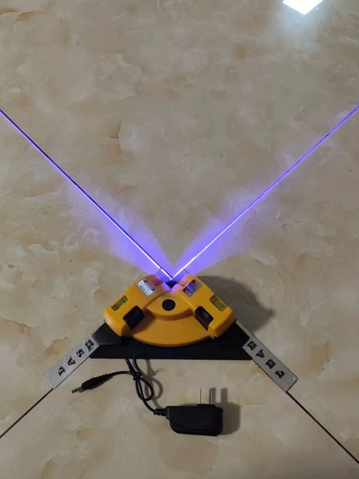 정밀 레이저 수평계 측정공구 각도기 건설용 레벨기 직각 측정도구 - 상세 이미지 2