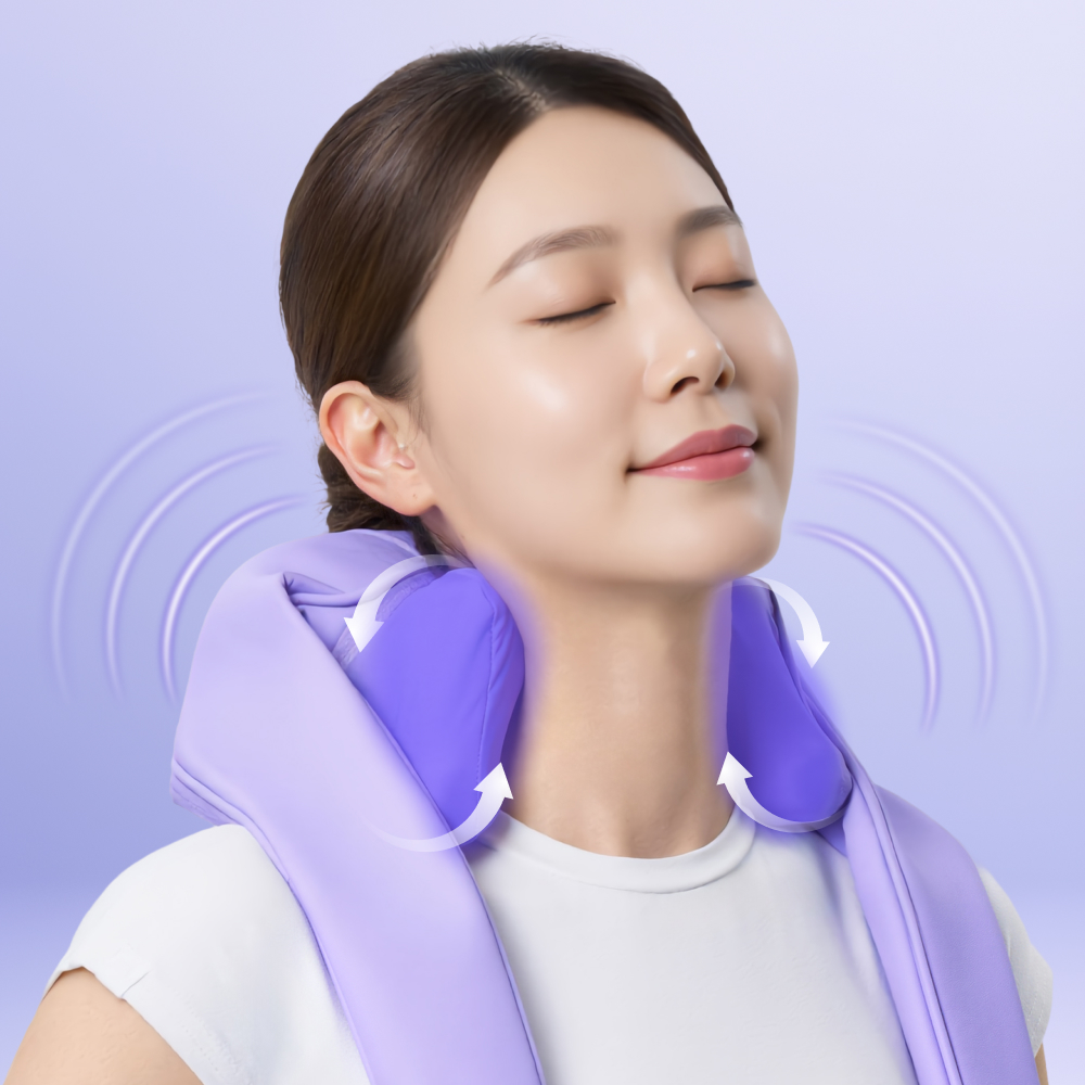 네이버 풀리오 풀리오본사 목 어깨 라이트 마사지기