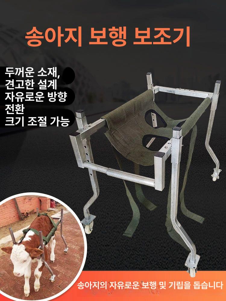송아지보행기 망아지 새끼소 어린소 보행 사육용 축산 동물 걷기 훈련 축사용 - 상세 이미지 2