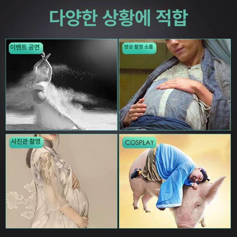 임산부 마네킹 분장 소품 실리콘 인형 촬영용 전시 디스플레이 모형 - 상세 이미지 4