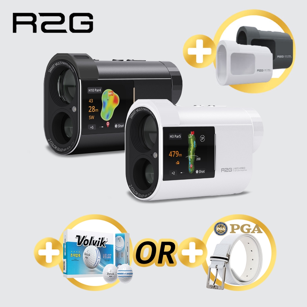 알투지 메이트 하이브리드 레이저 GPS 지자기 골프 거리측정기 R2G MATE HYBRID - 상품 이미지
