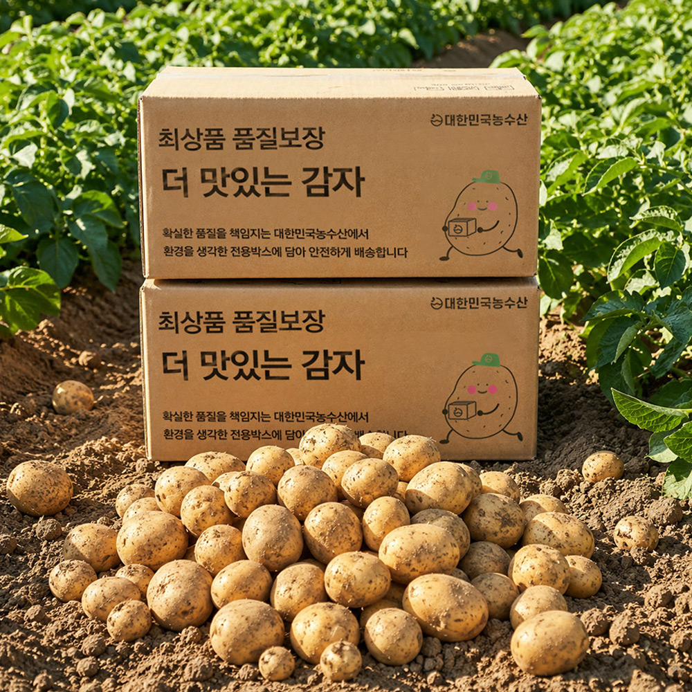 제철 햇 감자 수미 3kg 국내산 상품 이미지