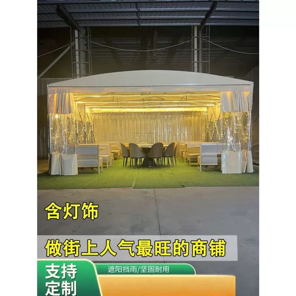 대형 자바라천막 간이 접이식천막 행사천막 가제보 행사텐트 캐노피천막 차양막 - 상세 이미지 4