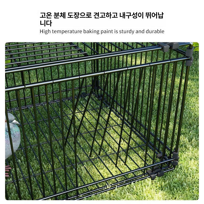 동물포획틀 중형 새잡이틀 참새까치 조류퇴치 철망덫 야생동물 방제용품 - 상세 이미지 3