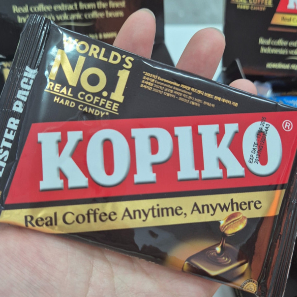 코피코캔디 3봉지 kopiko 카페인 피곤할때먹는 운전 저혈당 잠깨는 커피코 커피맛 - 상품 이미지