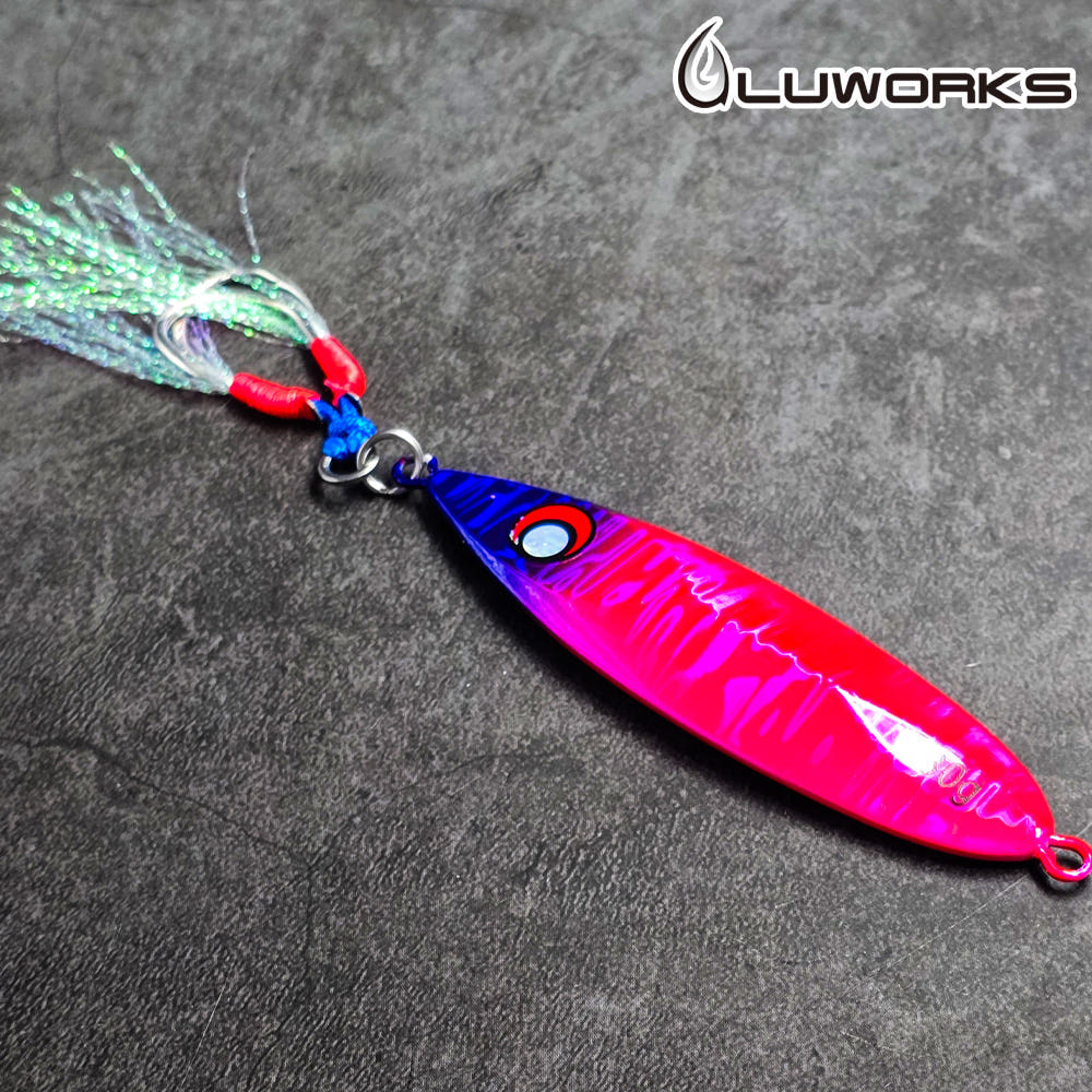루웍스 LWJ-118 라르고 슬로우지그 참돔 갈치 농어 타이지깅 메탈지그 80g - 상세 이미지 3