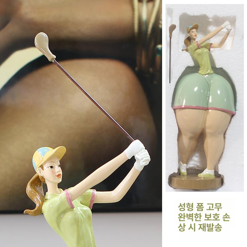 거실 인테리어 조형물 집들이 선물 빈티지 예술 조각품 장식 공예 피규어 개업 - 상세 이미지 4