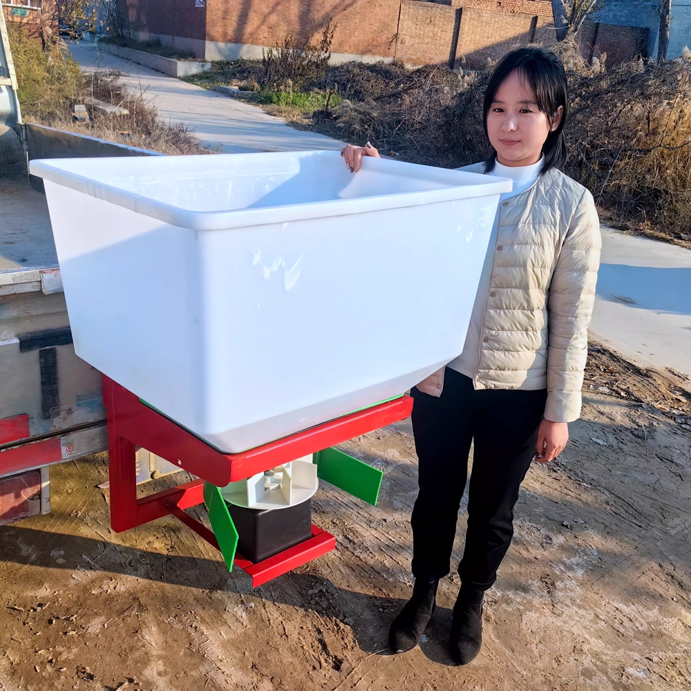 트랙터 비료 살포기 부착형 퇴비 석회 유박 분사기 전동 250W - 상세 이미지 5
