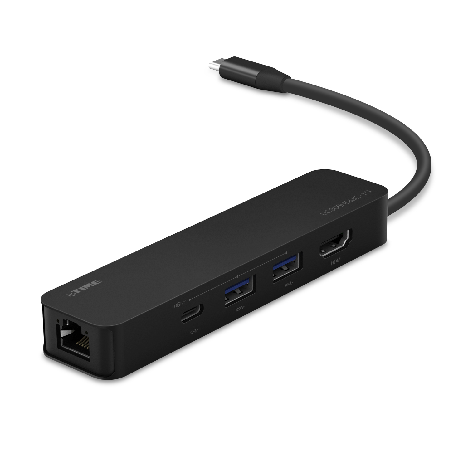 ipTIME UC306HDMI2-1G USB멀티허브 C타입 6포트 랜포트 HDMI PD 이미지 6