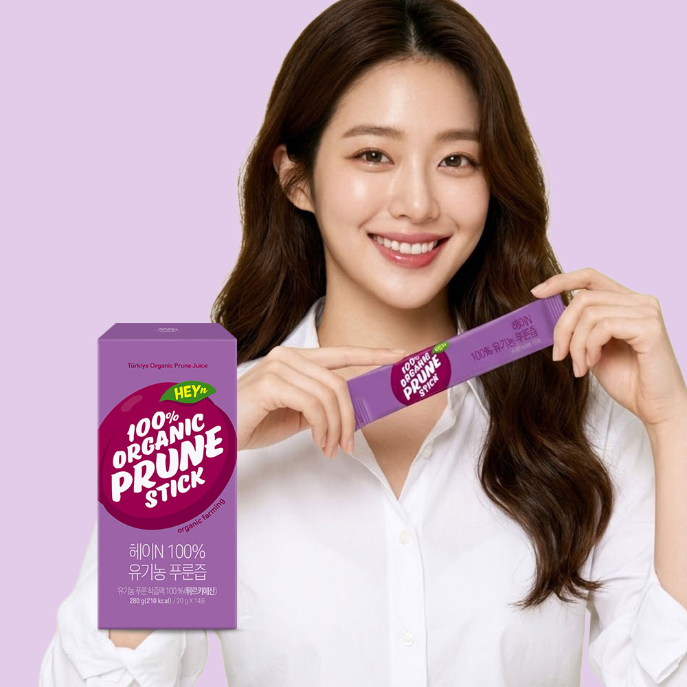 헤이N 100% 유기농 푸룬즙 20ml 14포, 1개 - 상품 이미지