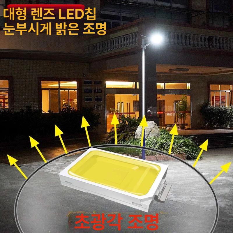 태양 가로등 마당 빛 램프 밝은 외부 야외 파티오 울타리 기구 정원조명 기둥 이미지 6