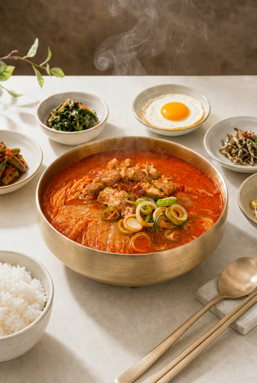 [1팩] 2인분 돼지김치찌개 밀키트 한식 집밥 캠핑 술안주 자취생 직장인 5분요리 650g, 1개 이미지 2