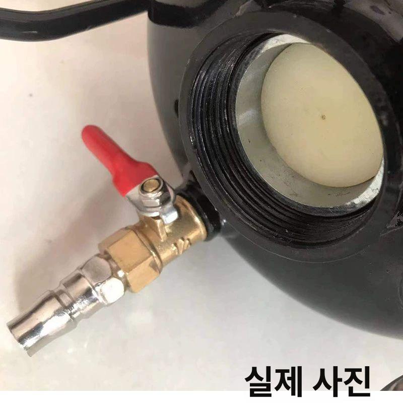 타이어 펑크 응급 주입기 게이지 빠른 수리 카센터 차량 공기 충전 도구 - 상세 이미지 4