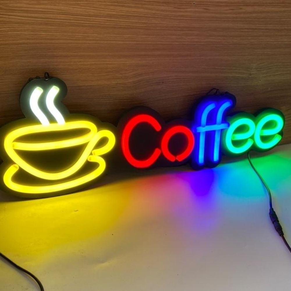 LED 카페네온사인 인테리어소품 전구 무드등 카페조명 네온플렉스 간접조명 네온간판 - 상세 이미지 2