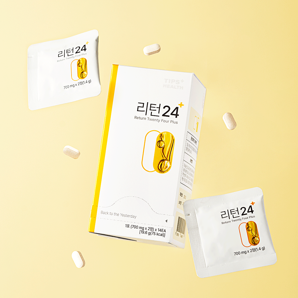 팁스헬시 리턴24 흰강낭콩 차가버섯 라이코펜 14개입, 1개 - 상품 이미지