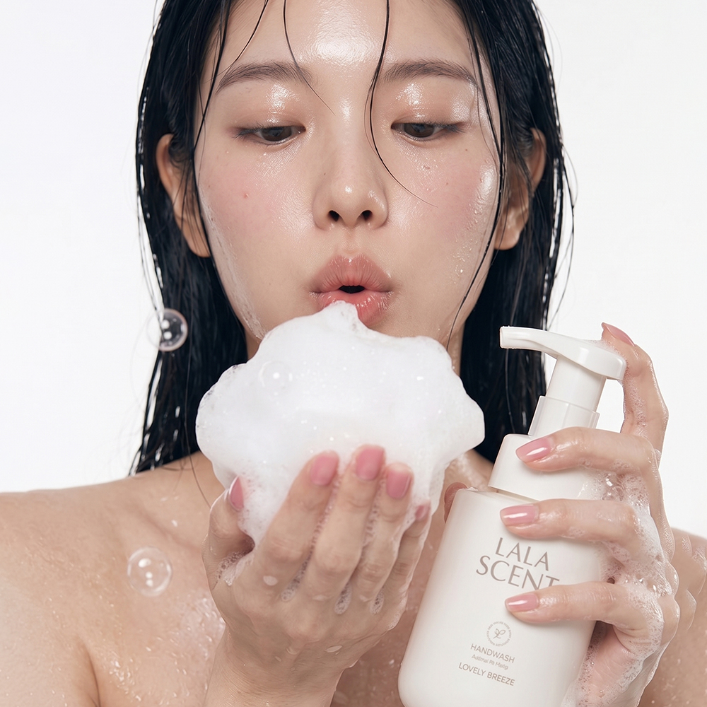 라라센트 핸드워시 300ml 비건 퍼퓸 라라앤모어 버블 손세정제 거품비누 핸드솝 - 상세 이미지 5