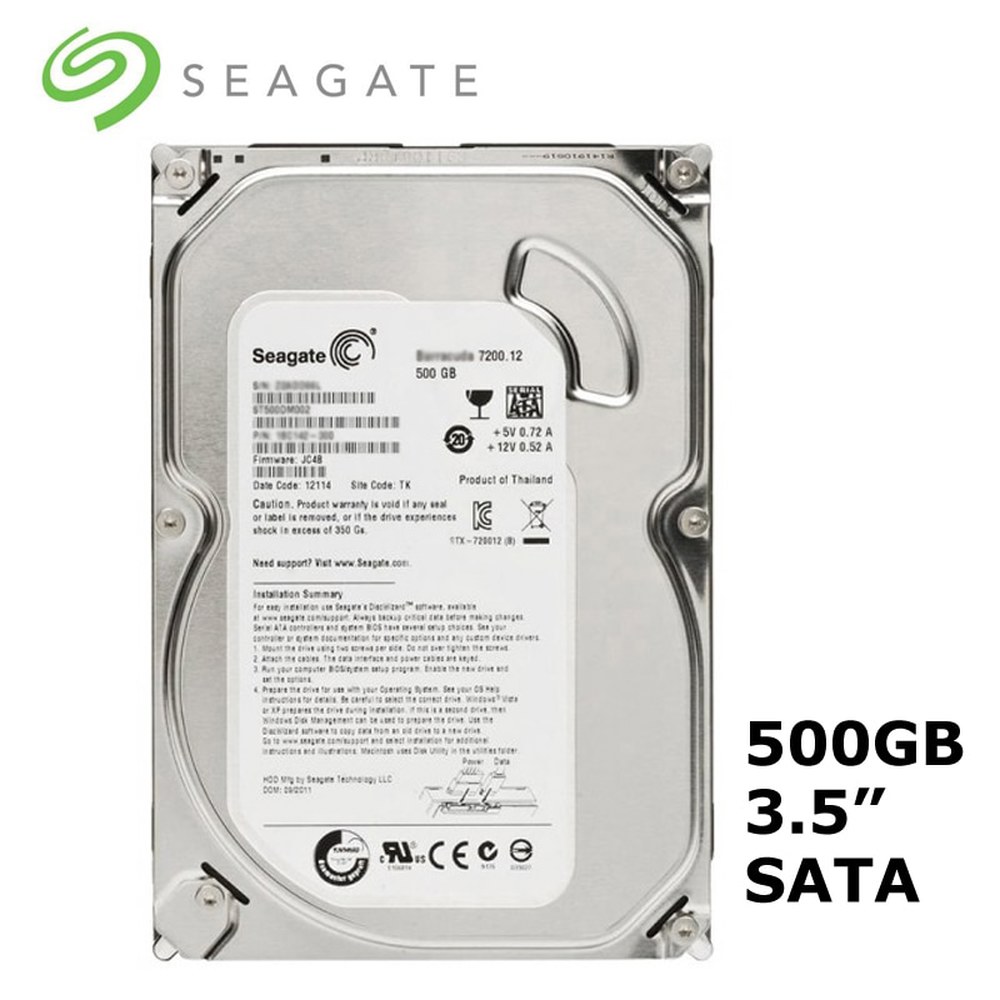 하드디스크 500 익스팬션 기가 500gb Desktop SATA 32 블랙 - 상품 이미지