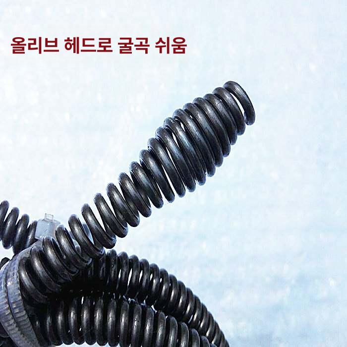 배수구 청소 스프링 와이어 변기 하수구 뚫는 철사 - 상세 이미지 4