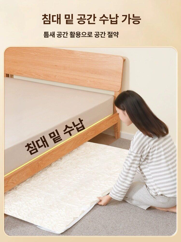 초특대형 매트리스 메모리폼 이불 토퍼 압축팩 가방 - 상세 이미지 4