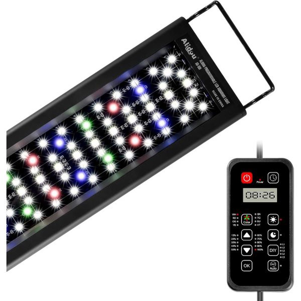 고급 7열 LED 켜짐 파란 3050CM 패널 라이트백스크린 백색광 수족관 흰색 셋업 1 터치스위치로 밝기조절로 아침과 저녁의 일광 - 상품 이미지