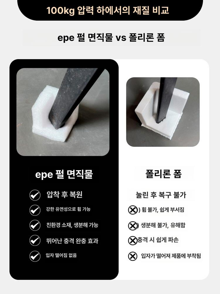 pe 모서리 보호대 포장재 스펀지 스티로폼 이사 코너 보호 가구 발포 벽면 - 상세 이미지 3