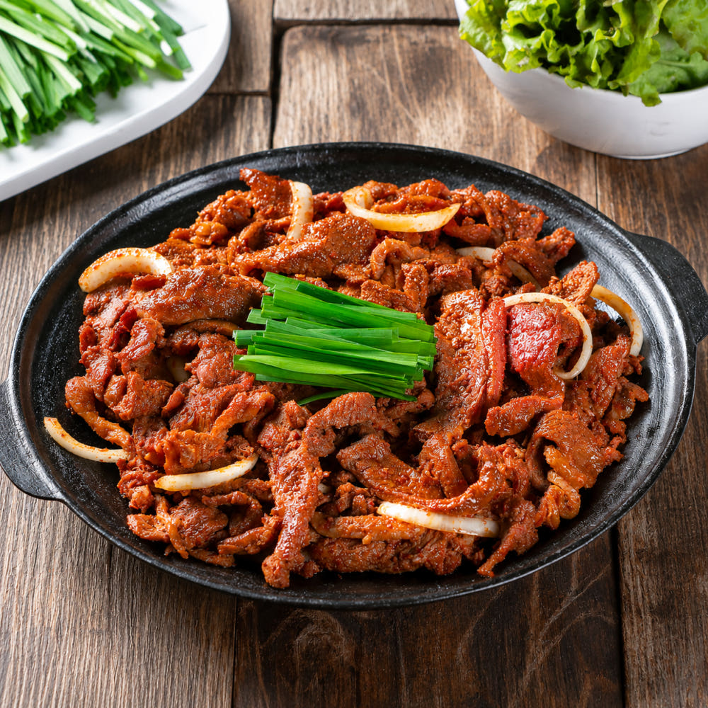 양념 오리불고기 오리 주물럭 생 오리고기 캠핑음식 오리로스