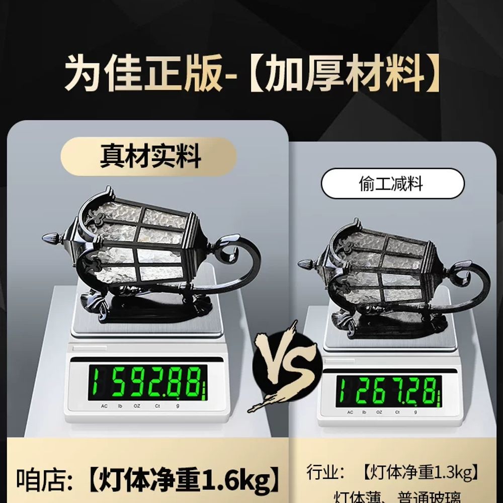 빈티지 야외 엔틱벽등 레트로 식당 인테리어 무드 라이트 직부 외부벽등 벽조명 - 상세 이미지 4
